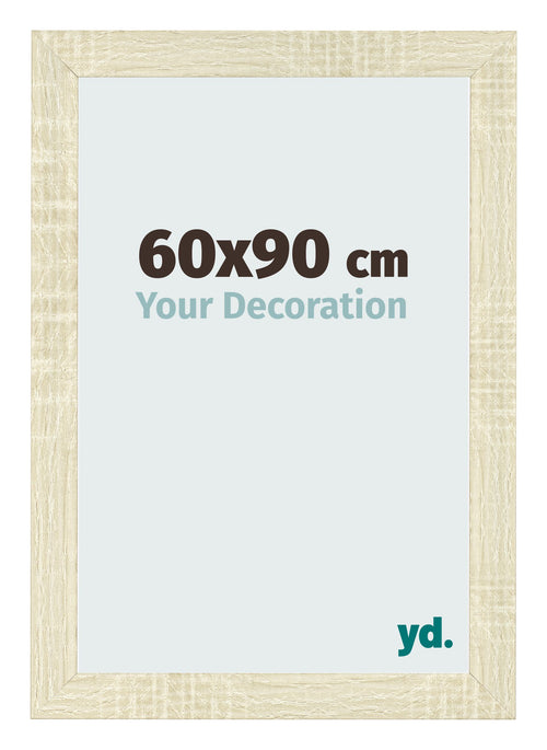 Cornice 60x90cm Rovere MDF Pisa Davanti Dimensione | Yourdecoration.it