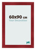 Cornice 60x90cm Vino Rosso Spazzato MDF Pisa Davanti Dimensione | Yourdecoration.it