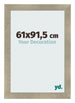 Cornice 61x91 5cm Oro Vintage MDF Pisa Davanti Dimensione | Yourdecoration.it