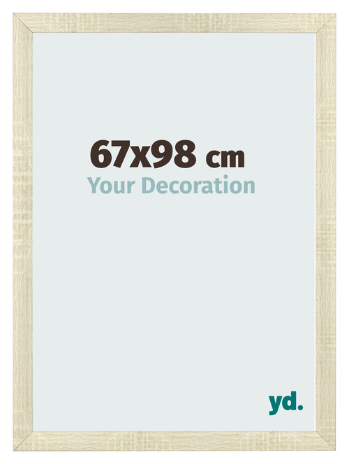 Cornice 67x98cm Rovere MDF Pisa Davanti Dimensione | Yourdecoration.it