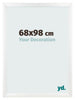 Cornice 68x98cm Bianco Vintage MDF Pisa Davanti Dimensione | Yourdecoration.it
