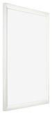 Cornice 68x98cm Bianco Vintage MDF Pisa Davanti Obliquo | Yourdecoration.it