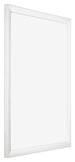 Cornice 68x98cm Bianco Vintage MDF Pisa Davanti Obliquo | Yourdecoration.it