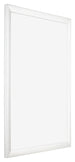 Cornice 68x98cm Bianco Vintage MDF Pisa Davanti Obliquo | Yourdecoration.it