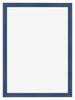 Cornice 68x98cm Blu Scuro Spazzato MDF Pisa Davanti | Yourdecoration.it