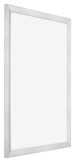 Cornice 70x100cm Argento Nero Spazzato MDF Pisa Davanti Obliquo | Yourdecoration.it