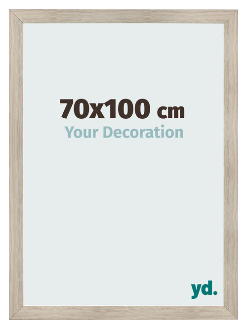 Cornice 70x100cm Rovere Rustico MDF Pisa Davanti Dimensione | Yourdecoration.it