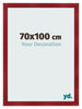 Cornice 70x100cm Vino Rosso Spazzato MDF Pisa Davanti Dimensione | Yourdecoration.it