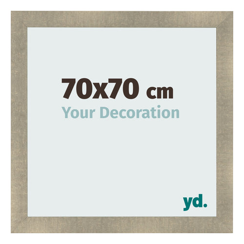 Cornice 70x70cm Oro Vintage MDF Pisa Davanti Dimensione | Yourdecoration.it