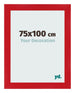 Cornice 75x100cm Rosso MDF Pisa Davanti Dimensione | Yourdecoration.it