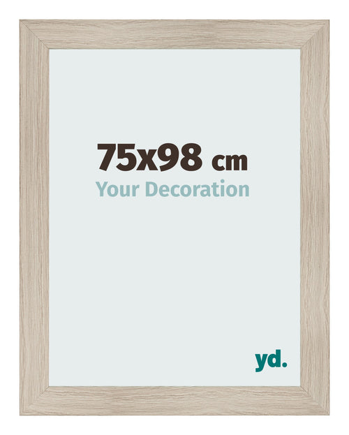 Cornice 75x98cm Rovere Rustico MDF Pisa Davanti Dimensione | Yourdecoration.it