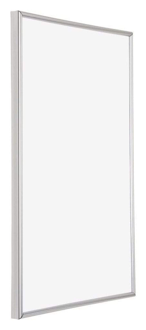 Cornice per Poster 61x91 5cm Argento Plastica Davanti Obliquo | Yourdecoration.it