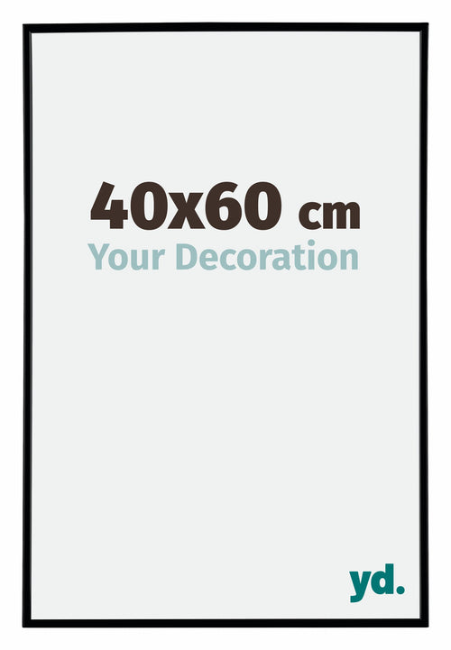 Evry Plastica Cornice 40x60cm Nero Opaco Davanti Dimensione | Yourdecoration.it