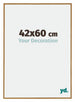Evry Plastica Cornice 42x60cm Faggio Chiaro Davanti Dimensione | Yourdecoration.it