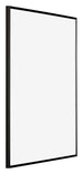Evry Plastica Cornice 45x60cm Nero Lucente Davanti Obliquo | Yourdecoration.it