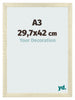 Cornice A3 - 29,7x42 cm - Rovere - MDF - Pisa