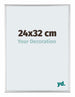 Kent Alluminio Cornice 24x32cm Argento Lucente Davanti Dimensione | Yourdecoration.it