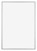 Kent Alluminio Cornice 29-7x42cm Platino Davanti | Yourdecoration.it