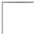 Kent Alluminio Cornice 29-7x42cm Platino Dettaglio Angolo | Yourdecoration.it