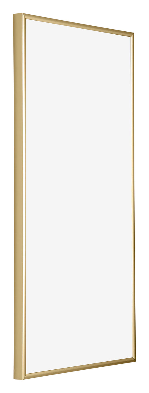 Kent Alluminio Cornice 40x80cm Oro Davanti Obliquo | Yourdecoration.it