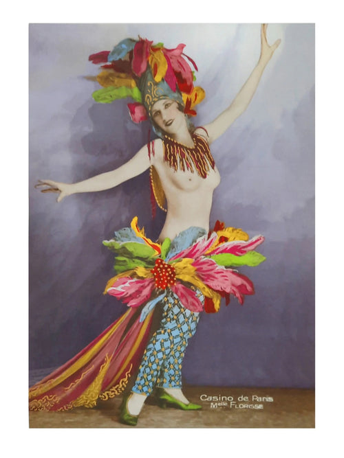 Stampa d'arte - Casino de Paris Mlle Florisse 30x40cm