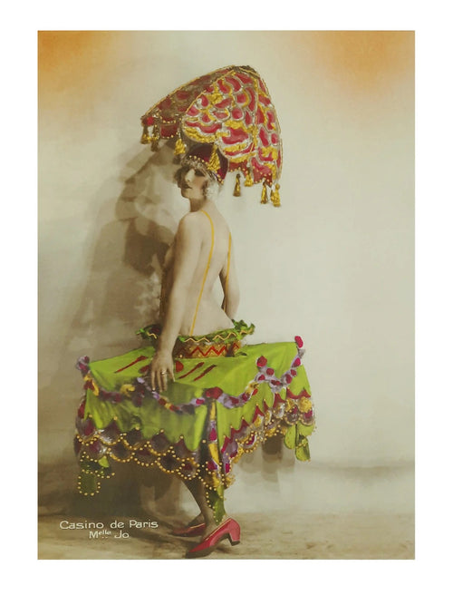 Stampa d'arte - Casino de Paris Mlle Jo 30x40cm
