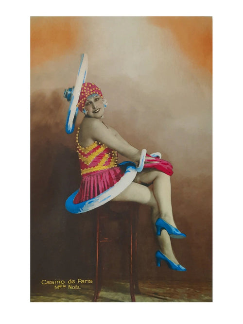 Stampa d'arte - Casino de Paris Mlle Noel 30x40cm