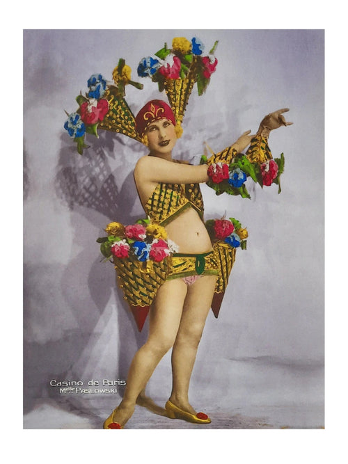 Stampa d'arte - Casino de Paris Mlle Paslowski 30x40cm