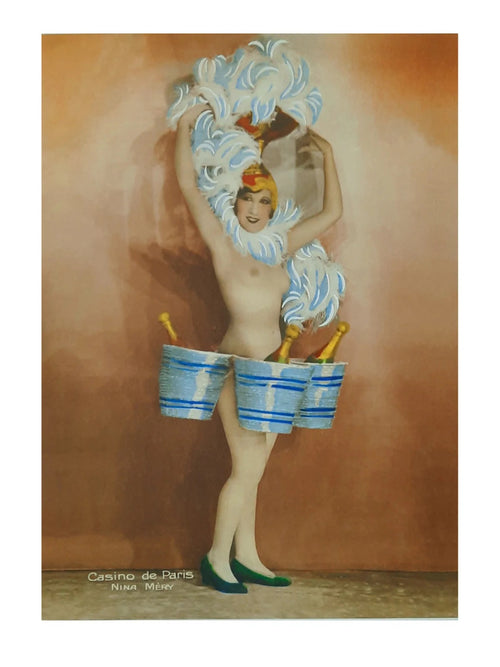 Stampa d'arte - Casino de Paris Nina Mery 30x40cm