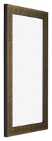 Leeds Legna Cornice 20x40cm Champagne Spazzolato Davanti Obliquo | Yourdecoration.it