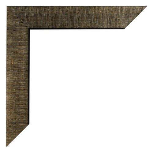 Leeds Legna Cornice 50x70cm Champagne Spazzolato Dettaglio Angolo | Yourdecoration.it