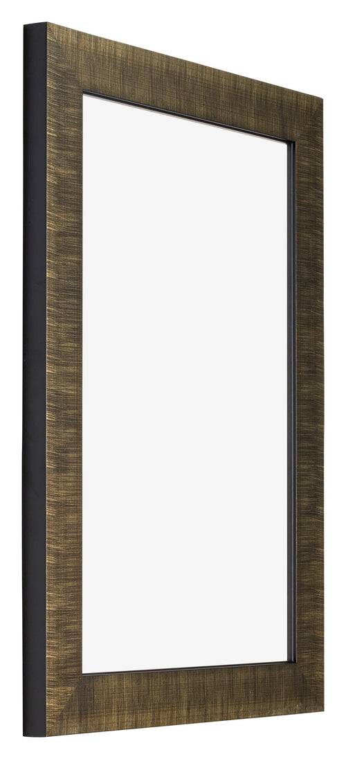 Leeds Legna Cornice 62x93cm Champagne Spazzolato Davanti Obliquo | Yourdecoration.it