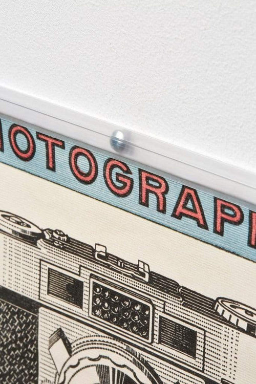 Listelli per Poster Trasparente 40cm foro per appendere | Yourdecoration.it