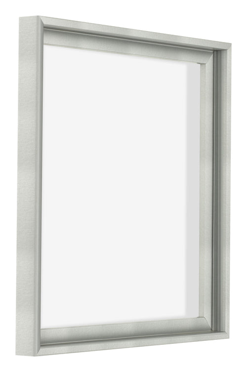Lyon MDF Cornice a Cassetta 1 1 Argento Opaco Davanti Obliquo | Yourdecoration.it
