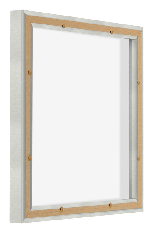 Lyon MDF Cornice a Cassetta 1 1 Argento Opaco Retro Obliquo | Yourdecoration.it