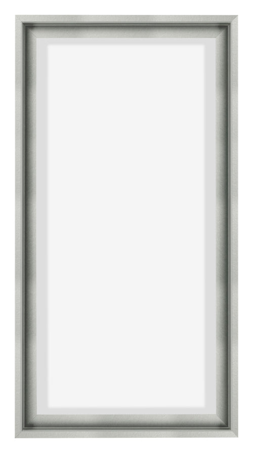 Lyon MDF Cornice a Cassetta 1 2 Argento Opaco Davanti | Yourdecoration.it