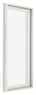 Lyon MDF Cornice a Cassetta 1 2 Bianco Opaco Davanti Obliquo | Yourdecoration.it