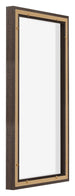 Lyon MDF Cornice a Cassetta 1 2 Quercia Scura Retro Obliquo | Yourdecoration.it