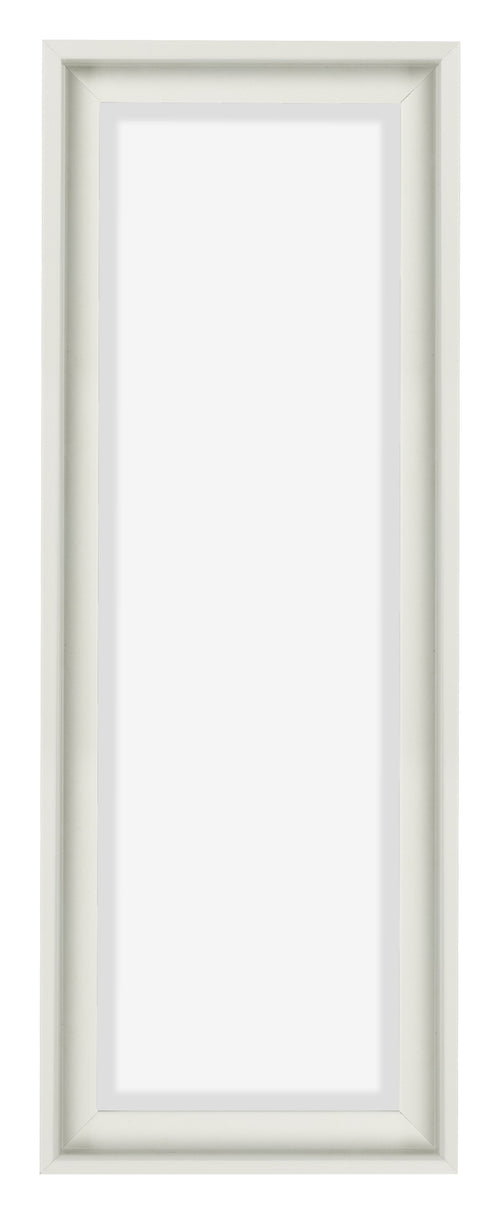 Lyon MDF Cornice a Cassetta 1 3 Bianco Opaco Davanti | Yourdecoration.it