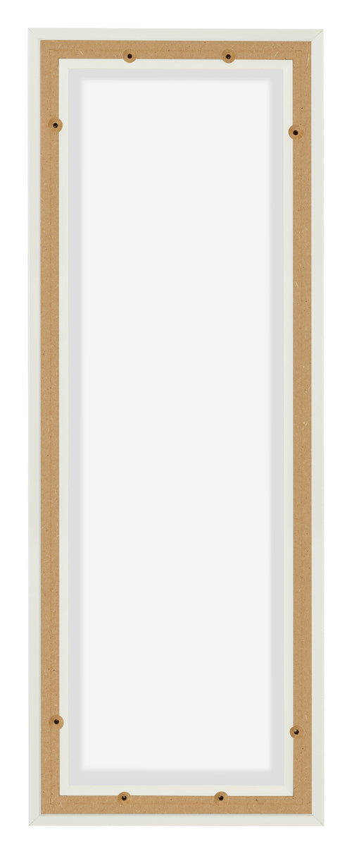Lyon MDF Cornice a Cassetta 1 3 Bianco Opaco Retro | Yourdecoration.it