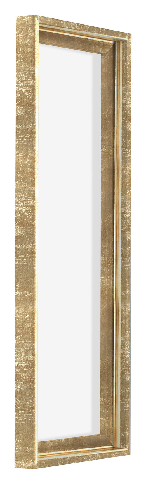 Lyon MDF Cornice a Cassetta 1 3 Oro Antico Davanti Obliquo | Yourdecoration.it