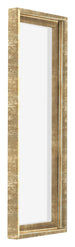 Lyon MDF Cornice a Cassetta 1 3 Oro Antico Davanti Obliquo | Yourdecoration.it