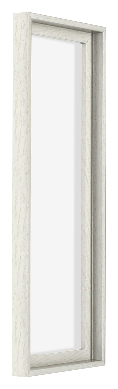 Lyon MDF Cornice a Cassetta 1 3 White Wash Davanti Obliquo | Yourdecoration.it