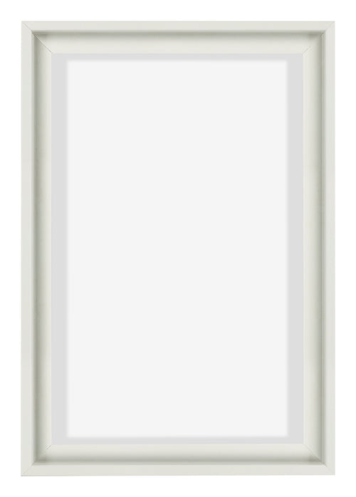 Lyon MDF Cornice a Cassetta 2 3 Bianco Opaco Davanti | Yourdecoration.it