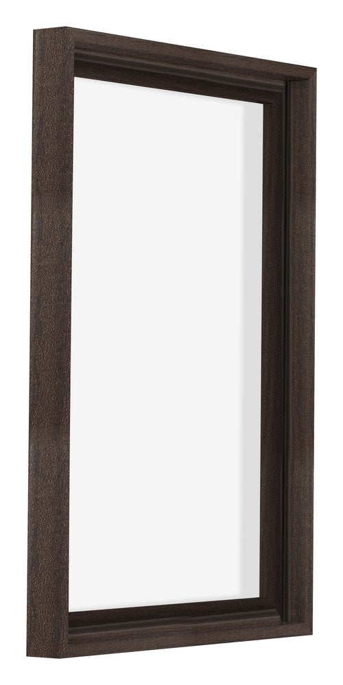 Lyon MDF Cornice a Cassetta 2 3 Quercia Scura Davanti Obliquo | Yourdecoration.it