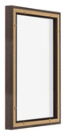Lyon MDF Cornice a Cassetta 2 3 Quercia Scura Retro Obliquo | Yourdecoration.it