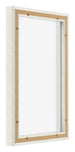 Lyon MDF Cornice a Cassetta 2 3 White Wash Retro Obliquo | Yourdecoration.it