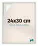 Lyon MDF Cornice a Cassetta 24x30cm Bianco Opaco Davanti Dimensione | Yourdecoration.it
