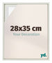 Lyon MDF Cornice a Cassetta 28x35cm Bianco Opaco Davanti Dimensione | Yourdecoration.it