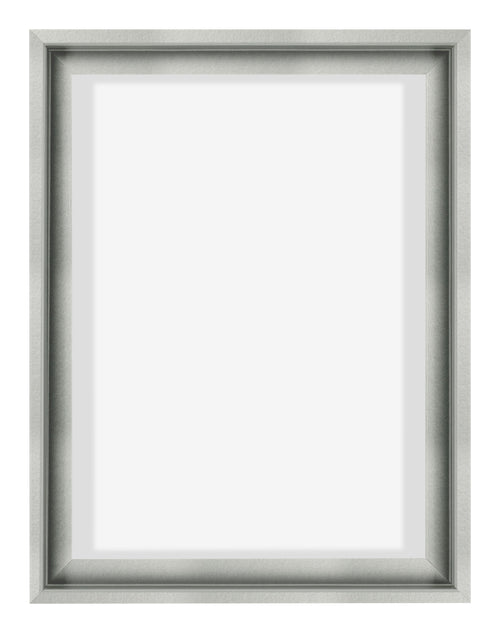 Lyon MDF Cornice a Cassetta 3 4 Argento Opaco Davanti | Yourdecoration.it